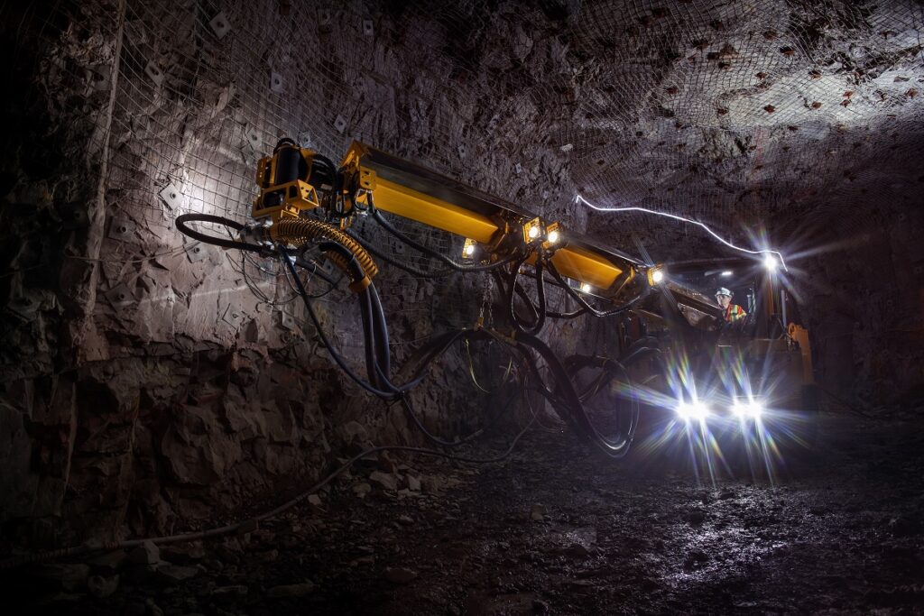 MacLean EV Series showcase at Underground Operators Conference 2023