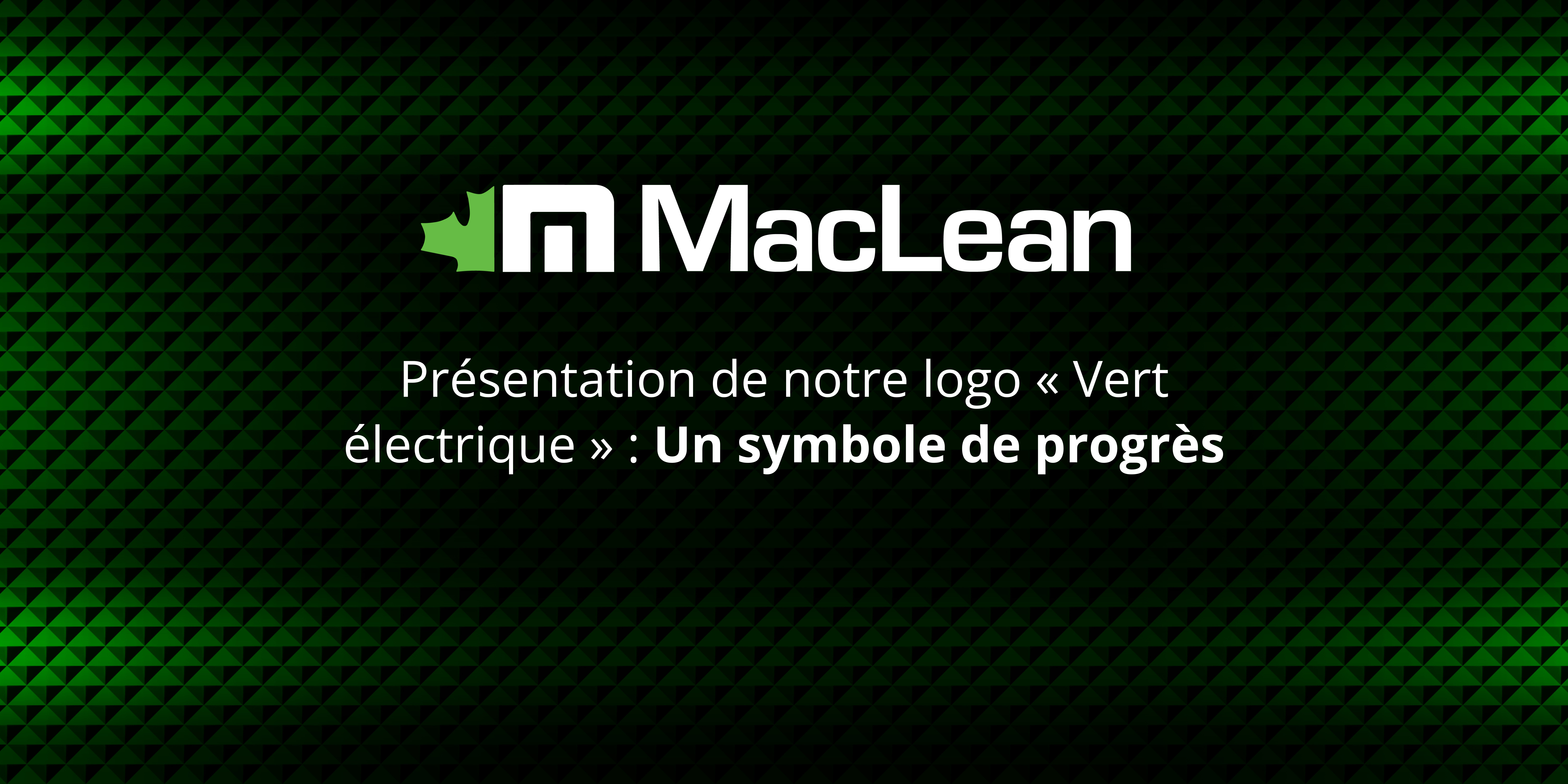 Présentation de notre logo « Vert électrique » : Un symbole de progrès